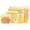 PastelYellow, variant on purifyou Set of 4 Reusable Silicone Storage Snack Bags 6oz / 16oz / 32oz / 64oz Self-Seal Food Storage Container for Fruits, Vegetables, Sandwiches, Dishwasher Safe & Leak-free (CloudPink)
