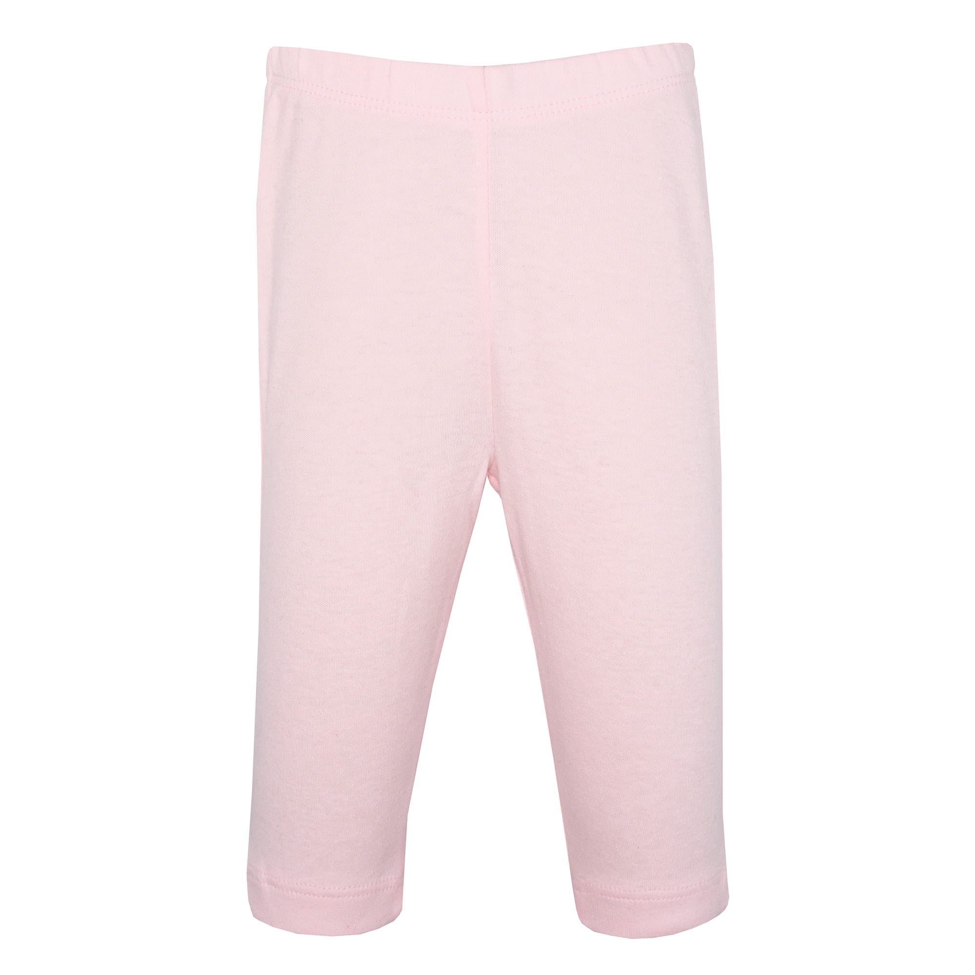 Hudson Baby Girl Cotton Pants and Leggings, Black Toile Pink Bows, 3-6 Months
