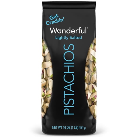 Wonderful Pistachios In-Shell Roasted & Lightly Salted Nuts