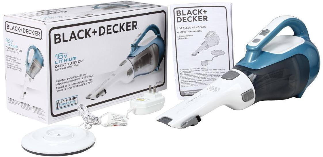 BLACK+DECKER 16-Volt Max Cordless Lithium DustBuster Hand Vacuum-CHV1410L