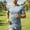 Light Blue c, variant on Men's Solid Color Geometric Jacquard Short Sleeve Round Neck Athletic T-Shirt, Quick-Dry Sporty Top for Training, Running, Gym Workouts and Outdoor Activities Blue c L
