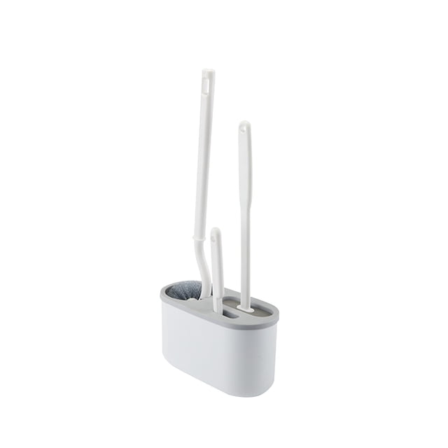 Stations de Charge et Docks de Cellulaire Ensemble de Brosse de Toilette Brosse de Toilette en Forme de S Brosse de Nettoyage Ensemble de Trois Pièces
