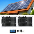 thumbnail image 3 of Solar Panel, Anti Reflow Monocrystalline Solar Panel Bendable 30W  For Camp For RV, 3 of 8