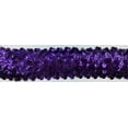 thumbnail image 2 of Trimplace Plum 2" (5 Row) Stretch Sequin, 2 of 2