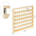 thumbnail image 4 of HLONK Wood Sewing Thread Stand Organizer Craft Embroidery Storage Rack Holder 54 Spool, 4 of 8