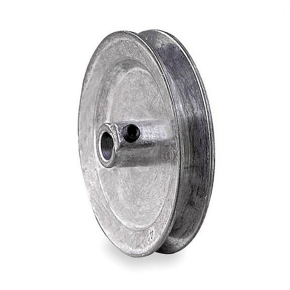 V-Belt Pulley, 2 In OD, 5/8 In Bore, 1GRV