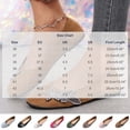 thumbnail image 4 of Viluyesy Womens Ballet Flats Pointed Toe Corduroy Rhinestone Butterfly Slip On Breathable Everyday Formal Comfort Flat Shoes Black Size US7.5, 4 of 10