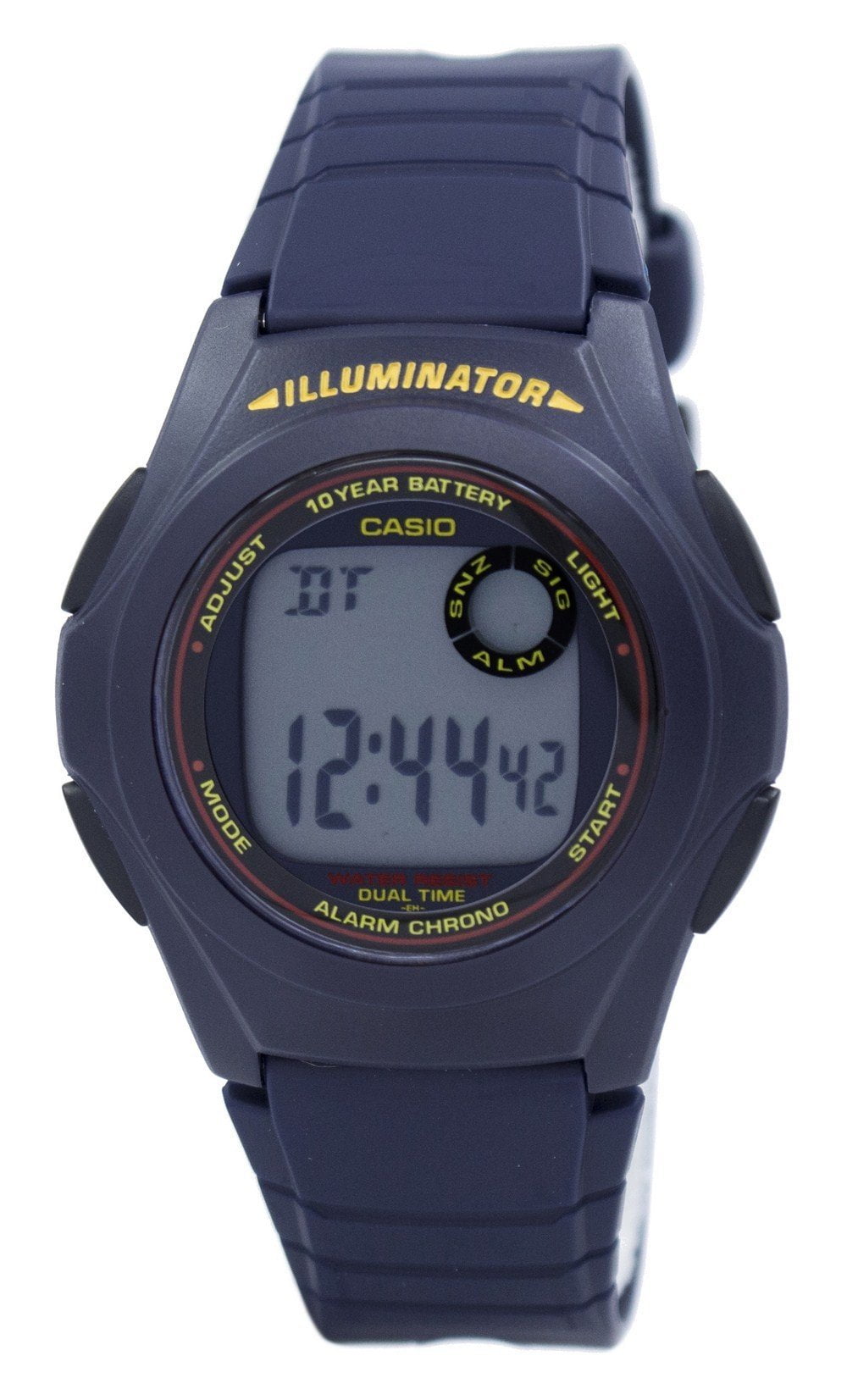 casio men's blue watch