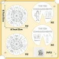 thumbnail image 2 of Juego de ruedas para colorear Craft Conny Ten Commandments para niños, 2 of 7