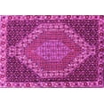 thumbnail image 1 of Ahgly Company Indoor Rectangle Medallion Pink Traditional Area Rugs, 7' x 10', 1 of 4
