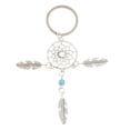 thumbnail image 2 of Handmade Dreamcatcher Key Ring Key Chain Charm Bag Hanging Ornament for Bag Hanging Ornament Blue, 2 of 9