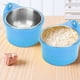 thumbnail image 3 of Comedero para loros Blue Bird de fácil instalación, doble taza de agua y comida para pájaros domésticos, 3 of 8