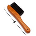 thumbnail image 2 of GSE Games & Sports Expert 2-Piece Billiard Pool Table Rail Brush and Table Brush Set. Billiard Pool Table Cleaner Accessories. Table Rail Cleaning Tool - Oak, 2 of 4