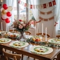 thumbnail image 5 of Spring Eucalyptus Sunflower Round 13 Inch Placemats Set of 6, Farmhouse Birds Rustic Burlap HeatResistant Non Slip Place Mats for Dining Table, Wipeable Braided Kitchen Table Mats for Housewarming, 5 of 9