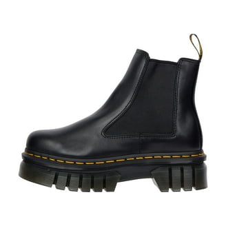 Dr. Martens Mens 1460 Mono Leather Solid Combat Boots Black 4