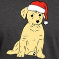 thumbnail image 3 of CafePress - Santa Puppy Dark T Shirt - Men's Classic Graphic Cotton T-Shirt, 3 of 4