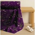 thumbnail image 4 of Soimoi Purple Cotton Cambric Fabric Grass,Wildflower & Floral Decor Fabric Printed Yard 56 Inch Wide, 4 of 7