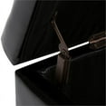 thumbnail image 4 of Atlin Designs Storage Bench in Black, 4 of 6
