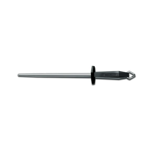 Victorinox - Armée Suisse 7.8991.18 Aiguiseur de Diamant Rond 12 Pouces en Acier avec Anneau en Vrac, Manche en Plastique