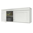 thumbnail image 4 of Inval Buffet Mural Style Shaker 2 Portes en Chêne Lavé Bois Manufacturé, 4 of 9