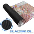 thumbnail image 6 of Long Mouse Pads for Desk,Pioneer Flower Floral Print Pattern Desk Mats on Top Of Desks, Desk Mouse Pad Extra Large with 3mm Non-Slip Base and Stitched Edge for Gaming,Office,Work,Home 47.3"x23.6", 6 of 6