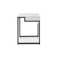 thumbnail image 3 of Taelynn Wooden Desk White/Black 31.5L x 23.6W x 30H Open Front Storage, 3 of 9