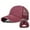 Wine, variant on IDALL Baseball Cap Trucker Hat Mens And Womens Denim Retro Washed And Old Destroyed Peaked Cap Splicing Solid Color Baseball Cap Snapback Hats for Men Hats for Men Black One Size