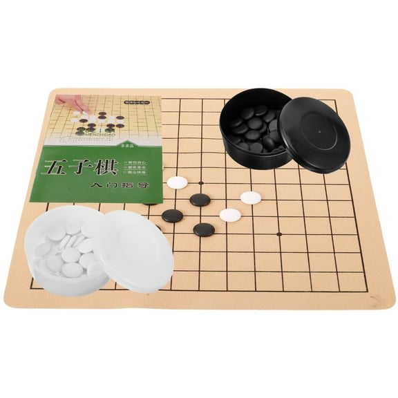 HOMEMAXS Portable Go Chess Board Made of Melamine for Playing Indoors and Outdoors 1 Set