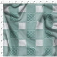 thumbnail image 4 of Soimoi Poly Canvas Green Fabric By the Yard - 56 Inch Wide -Geometric Material - Artistic and Modern Patterns for Various Uses Printed Fabric, 4 of 6