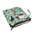 thumbnail image 2 of HELLHERO Dachshund Garden Zipper Pouch with Lightweight Pocket Polyester Book Storage Bag for Readers Stationery, Accessories 11.42 x 8.66 Inch, 2 of 8