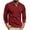 Wine, variant on LYXSSBYX Long Sleeve Shirts for Men Men's Contrast Color Slim Long Sleeve Standing Neck Button Pocket Casual Sports T-Shirt Blouse