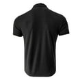thumbnail image 5 of Mens Mock Turtleneck Tops Lightweight Short Sleeve T-Shirt Plus Size Slim Fit Knitted Pullover Tops Basic Tee Shirt Casual Solid Color Stretchy Undershirts for Men, 5 of 5