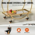 thumbnail image 5 of Vevor GYLQXGJAZ2INCGGQVV0 2 in. Caster Wheels, 110 lbs Load Capacity - Set of 4, 5 of 11