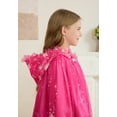 thumbnail image 6 of Girls Elsa Hooded Princess Cape Kids Play Snow Cape Queen Hooded Cloak 2-10Years, 6 of 6