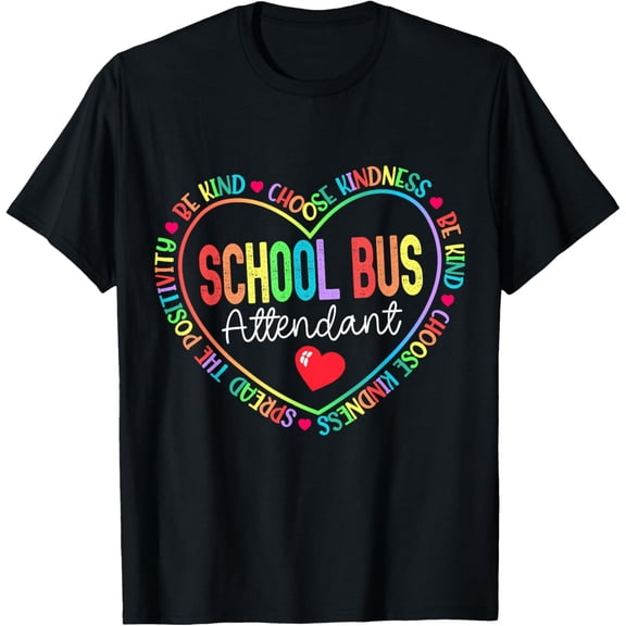 School Bus Attendant Squad Back-to-School Matching Group T-Shirt