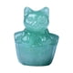 thumbnail image 2 of Estatua de gato de cristal de imitación, de mesa, colección moderna, linda escultura en miniatura Verde, 2 of 9