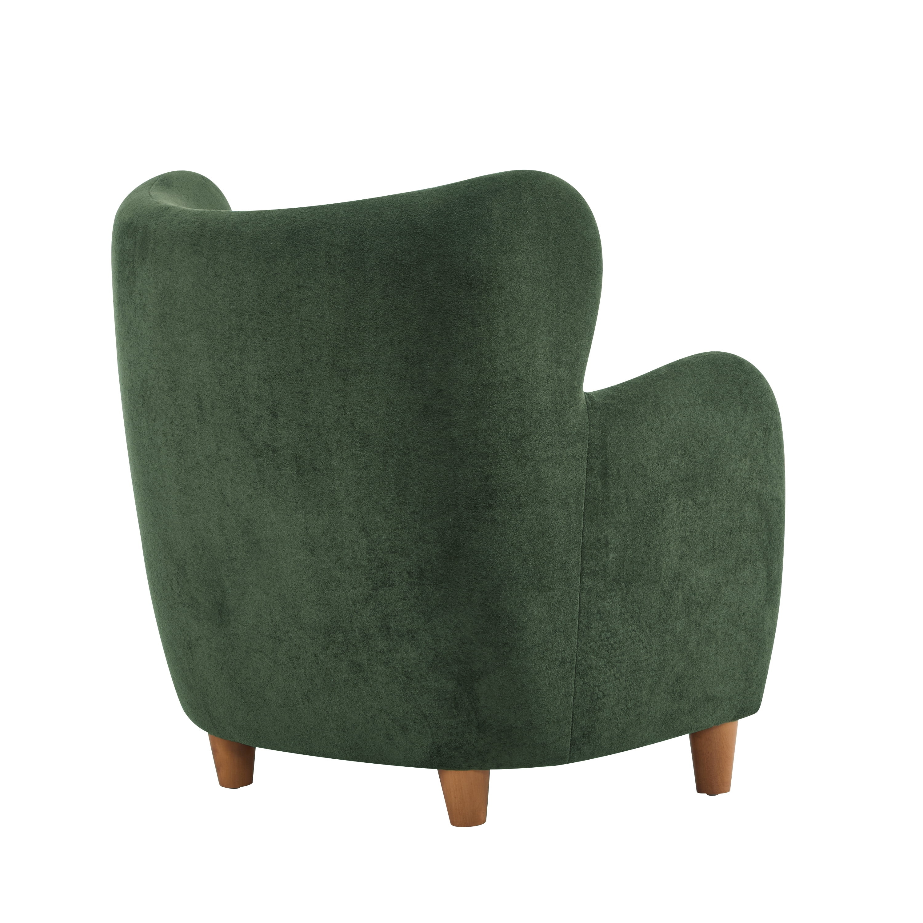 Noble House Lucia Wingback Armchair,Light Teak