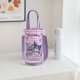 thumbnail image 1 of Sanrio Hello Kitty Cinnamoroll bolsa para botella de agua figura bonita Kuromi Pochacco bolsas de lona para tazas bolso cruzado regalos de cumpleaños para niñas, 1 of 5