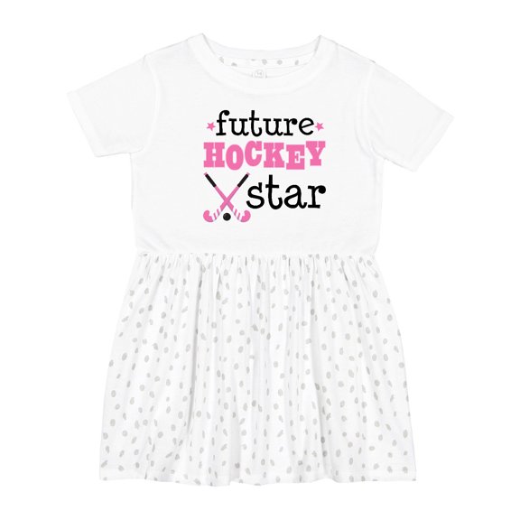 Inktastic Future Field Hockey Star Girls Toddler Dress