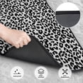 thumbnail image 3 of Cauagu Similar To Leopard Print Pattern Car Floor Mat Set of 4,Car Carpet Mats Car Mats with Anti-Slip Backing & Driver Heel Pad Universal Fit for Cars/Trucks/SUV/Vans, 3 of 6