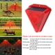 thumbnail image 3 of Luz de alarma solar Wosthever 6LED IP65 Sensor impermeable Repelente Sirena Detector de ladridos de perros, 3 of 6