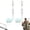 2Pcs, variant on High Sensitivity Fishing Float Bite Alert for Rods with LED & Audio Alarm, Waterproof Clip-On Design for Day and Night Fishing