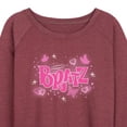 thumbnail image 3 of Bratz - Y2K Logo - Butterflies - Women's Lightweight French Terry Long Sleeve Shirt, 3 of 5