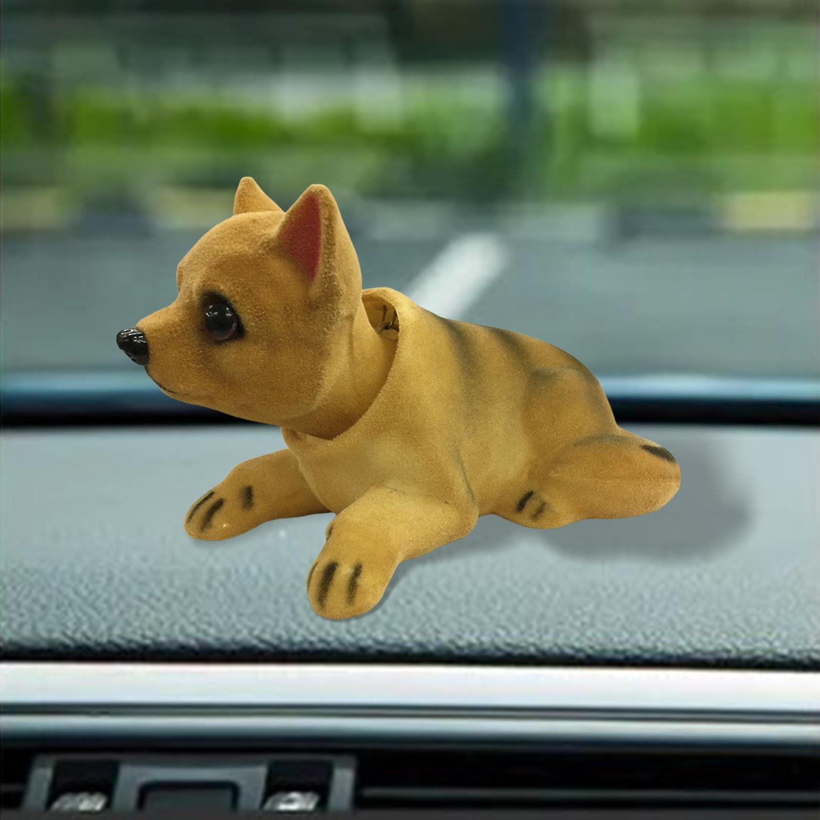 Car Dashboard Shaking Head Crafts Bobble Head Dog Toy Nodding Heads Dog