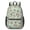 Boxer and Floral Green Pattern, variant on Pug and Floral Pink Pattern 17" Waterproof Oxford School Backpacks for Teens, S-Shape Padded Straps, for School, Travel, Hiking, Camping