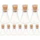 thumbnail image 1 of 12 Frascos de Vidrio Miniatura, Botellas de los Deseos, Adornos de Vidrio., 1 of 7