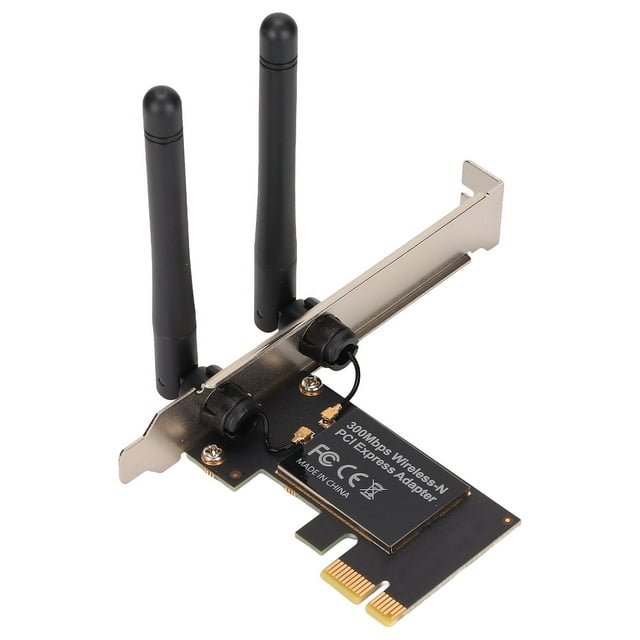 PCI E Wireless Adapter 300Mbps 11N Technology PCIe WIFI Card Secure Internet For Desktop PC