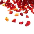 thumbnail image 4 of Uxcell 0.66 libras de piedra de vidrio de fuego, 3-6mm vidrio reflectante para fogata, rojo, 4 of 6