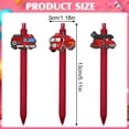 thumbnail image 3 of School Supplies Office Desk Accessories Office Suppliescute Fire Truck Retractable Gel Pen Fire Engine Ballpoint Pen Fun Writing Pen Novelty Stationery for School &, 3 of 4