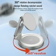 thumbnail image 3 of Cargador inalámbrico rápido con autorrotación magnética de 360 grados 3 en 1 para iPhone/i-Watch/Airpods, estación de carga, 3 of 5